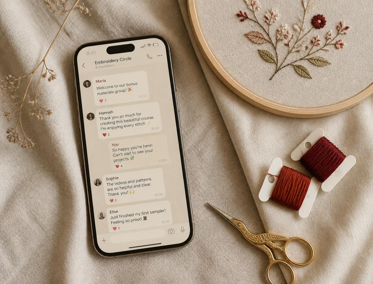 Bônus: Suporte individualizado por WhatsApp